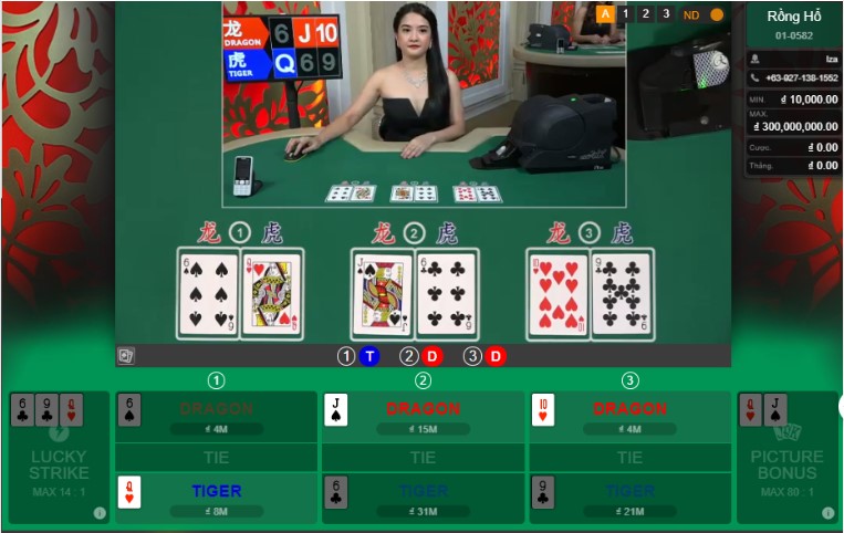 Game rồng hộ tại K8 Casino